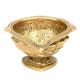 Brass Engraved Handmade Oil Lamp, Indian Diya